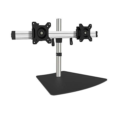 Siig Premium Aluminum Dual Monitor Stand   2 Monitors 13'' To 27'' Up To 17.6 Lbs Vesa 75 And 100 (Ce Mt2011 S1)