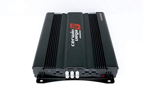 Cerwin-Vega Cvp1200.4D 2O/4O 1200 Max Power 4-Channel Bridgeable Class D Overload Circuits Protect Amplifier