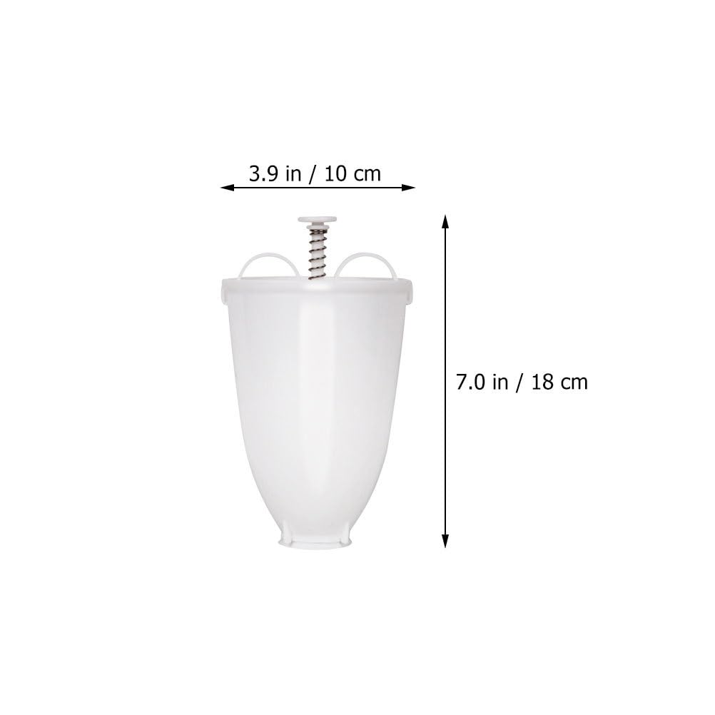 Yardwe 2Pcs Donut Maker Mini Para Hornear Plastic Droppers Mini Plunger Mini Doughnut Maker Manual Donut Mold One Hand Donut Mak