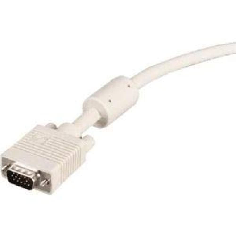 Vga Video Cable With Ferrite Core, Male/Female, 50 Ft.