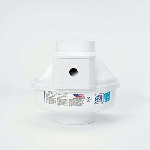 Fantech Rn1 Radon Fan 4.5 Duct - 90 Cfm, Degrees_Fahrenheit, To Volts, Amps