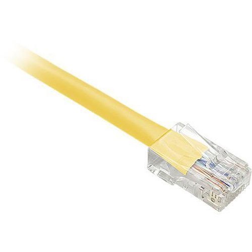 Unirise 1Ft Cat6 Non Booted Unshielded (Utp) Ethernet Network Patch Cable Yellow