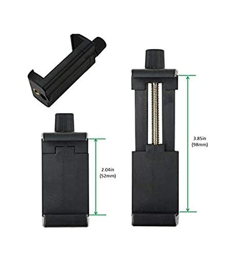 Sioti Jaws Flex Clamp Mount With Adjustable Goose Neck And Cellphone Tripod Adapter Mount Compatible With Go Pro Hero 11, 10, 9, 8, 7, 6, 5, 4, Session,Hero Cameras And Osmo Action Cameras