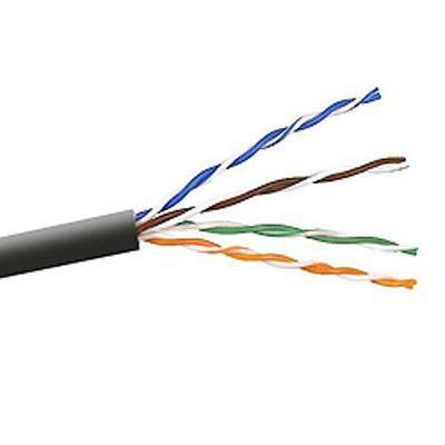 Belkin Cat 5E 24Awg Solid Pvc Cb 4Pair 1000 Black (A7L504 1000 Blk)