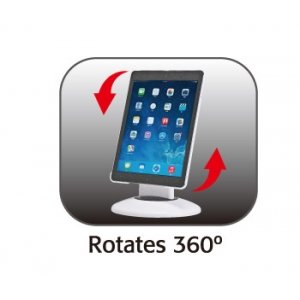 Ipad Air Spinstation Mount Finish: White