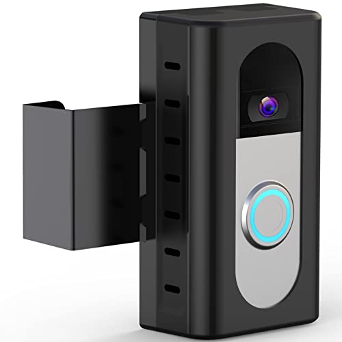 Qibox Anti-Theft Video Doorbell Mount Compatible With Video Doorbell 4/3/3 Plus/2/1/(2020 Release), Adjustable No-Drill Mounting