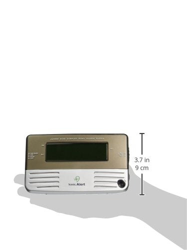 Sonic Alert Sb200Ss Alarm Clock, Battery Backup | Wake With A Shake, Multicolored