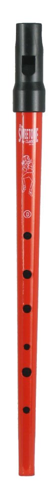 Clarke Tinwhistle Sweetone D Whistle  Red