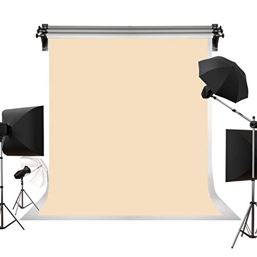 Kate 6Ft  9Ft Solid Beige Backdrop Portrait Photography Background For Photography Studio Children And Headshots Beige Backdrop 