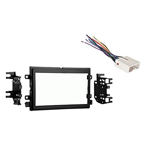 Harmony Audio Compatible With Ford Focus 2005 2006 2007 Double Din Stereo Harness Radio Install Dash Kit Package