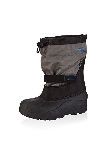 Columbia Toddler Unisex Powderbug Plus Ii, Blackhyper Blue, 4