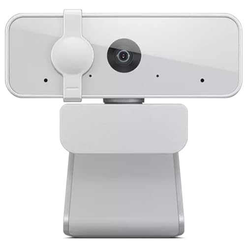 Lenovo 300 Fhd Webcam With Full Stereo Dual Built-In Mics | Fhd 1080P 2.1 Megapixel Cmos Camera |Ultra-Wide 95 Lens, 4X Digital 