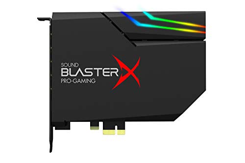 Creative Sound Blasterx Ae 5 Plus Sabre32 Class Hi Res 32 Bit/384 Khz Pcie Gaming Sound Card And Dac With Dolby Digital And Dts,