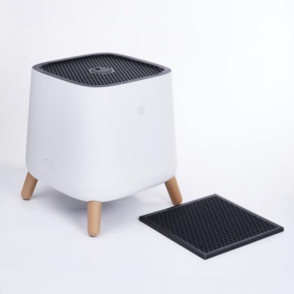Smart Air S (Aka Sqair) Carbon Filter   Air Filter Replacement For Smart Air Sqair Air Purifier   Helps Eliminate Odors, Smoke,