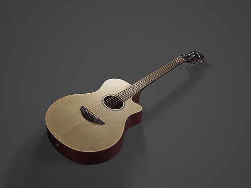 Yamaha 6 String Acoustic-Electric Guitar, Right, Natural Satin Matte (Apx600M Ns)