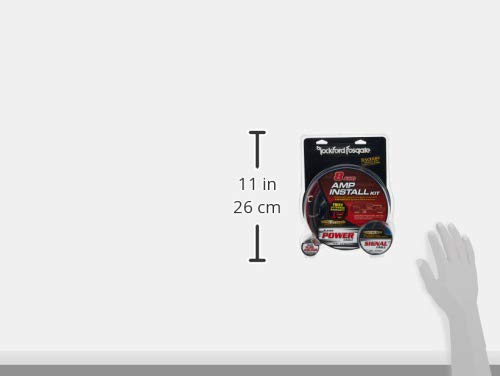 Rockford Fosgate 8 Awg Amplifier Install Kit With Interconnect