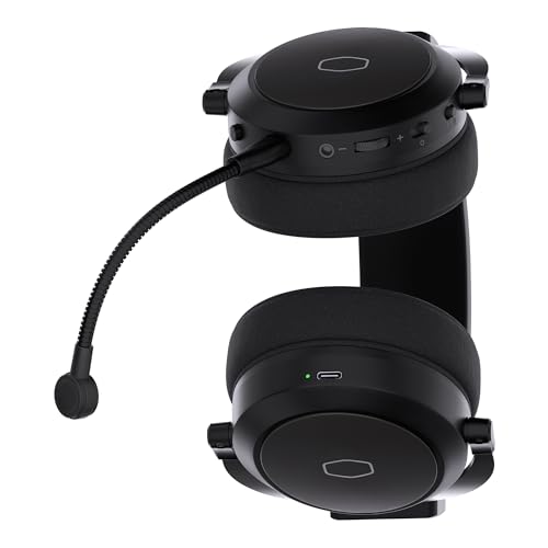 Ch351 Wireless Gaming & Mobile Over-Ear Headset - 3D Surround Sound, Lightweight, 2.4Ghz | Bluetooth, Built-In Sidetone, 50Mm Dr