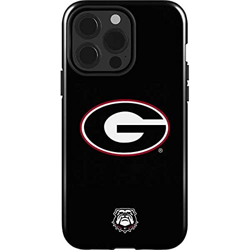 Skinit Impact Phone Case Compatible With Iphone 13 Pro   Officially Licensed University Of Georgia Logo Design