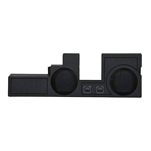 Super Duty Dual 12'' Ported Subwoofer Box Enclosure For 2000 16 Ford F250/350/450 Black