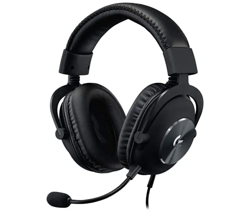 Logitech G Pro X Gaming Wired Over Ear Headphones With Mic Blue Voice Dts Headphone:X 2.0, 50Mm ProG Drivers, 2.0 Surround Soun