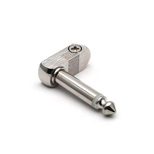 Get Music Diy Pedalboard Kit, Solderless Guitar Patch Cable Cord For Pedal Board With 10 Plugs, 10 Feet Cable