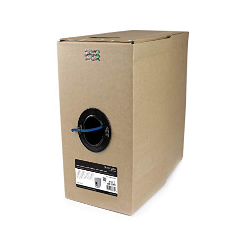 1000Ft Blue Bulk Cat6A Cable