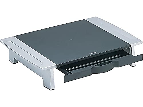 Fellowes 8031101 Monitor Riser,Adjustable,19 7/8 Inch X14 1/16 Inch X4 Inch  6 1/2 Inch,Bk/Sr