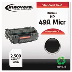 Innovera Remanufactured Black Micr Toner, Replacement For 49Am (Q5949Am), 2,500 Page Yield