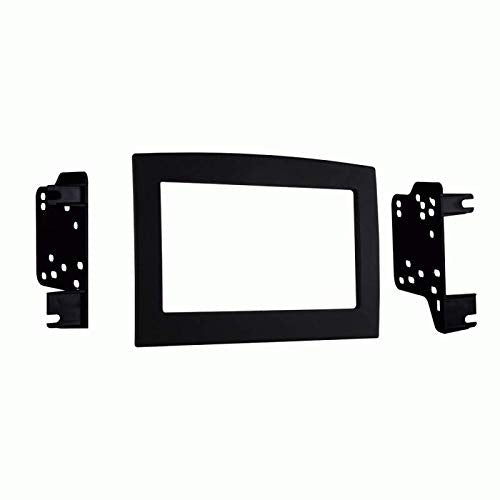 Carxtc Double Din Install Car Stereo Dash Kit For A Aftermarket Radio Fits 2006 2009 Dodge Ram Pickup 2500, 3500 Trim Bezel Is P