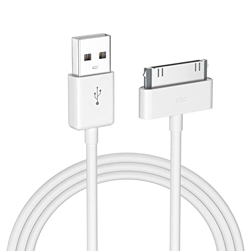 Apple Certified 30 Pin Usb Charging Cable, 4.0Ft Usb Sync Charging Cord Iphone Compatible For 4 4S 3G 3Gs Ipad 1 2 3 Ipod Touch 