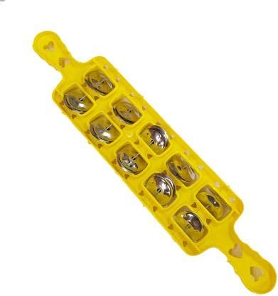 Music Gallery Tambourine Headless  Yellow, 20CM