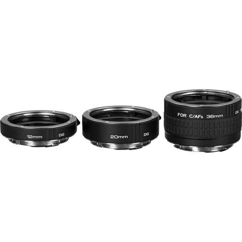Kenko Auto Extension Tube Set Dg 12Mm, 20Mm, And 36Mm Tubes For Canon Eos Af Mount