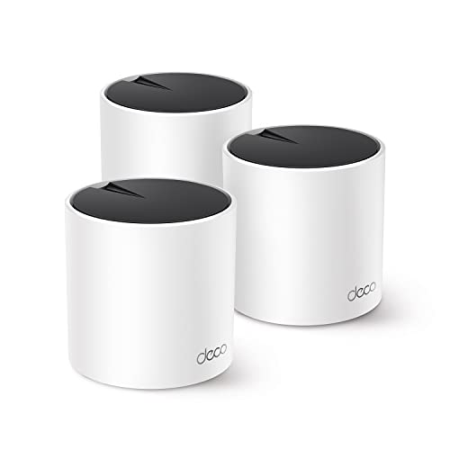 Tp-Link Deco Ax3000 Wifi 6 Mesh System(Deco X55) - Covers Up To 6500 Sq.Ft., Replaces Wireless Router And Extender, 3 Gigabit Po