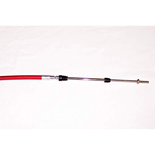 Push Pull Throttle Cable 7 Feet Long With Groove For Mounting Clip Boat, Vw Baja