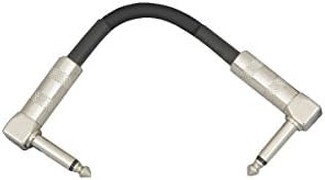 6 Inches RightAngle Pedal Coupler, Black