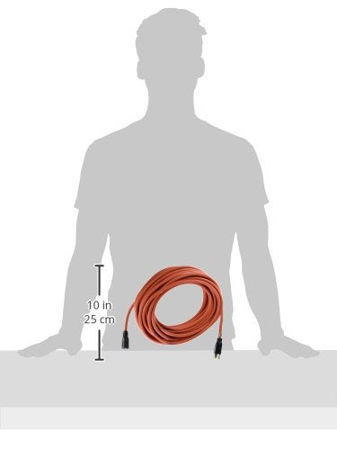 Us Wire And Cable Elc0004 Extension Cord, 50Ft, Orange