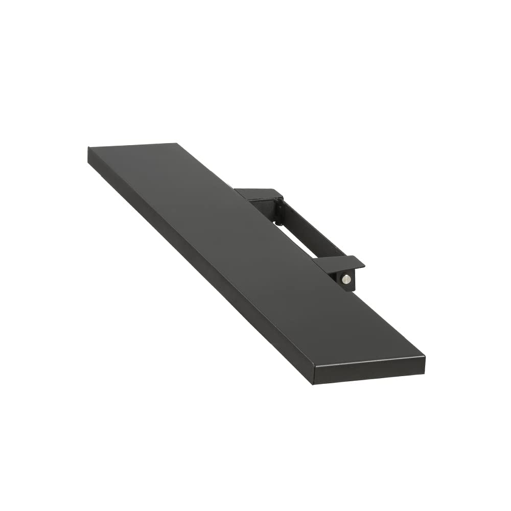 Wall Soundbar Shelf For Tv Stand Model V4, Medium Size, Width 95 Cm / 37.4'', Satin Black