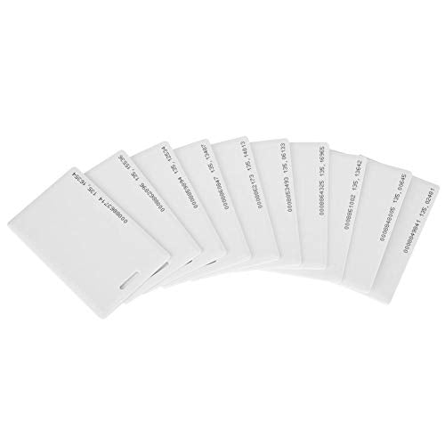 10Pcs 125Khz Rfid Readable Access Card Proximity Door Control Entry Access Card