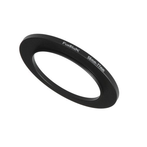 Fotodiox Metal Step Up Ring, Anodized Black Metal 58Mm-77Mm, 58-77 Mm
