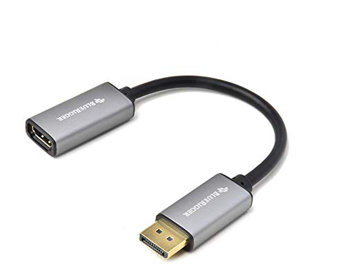 Bluerigger Active Displayport To Hdmi Adapter Connect Any DisplayportEnabled Pc Or Tablet To An Hdmi Enabled Monitor, Tv Or Pro