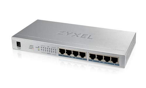 Gs1008Hp - 8 Port Gigabit Poe+ Unmanaged Switch (60W Budget), Support Ieee 802.3