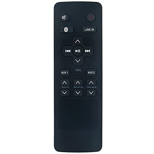 New Rts7010B Replacement Home Theater Sound Bar Remote Control Fit For Rca Rts7010B Rts739Bws Rts7110B Rts7630B Rts796B Rts7010B