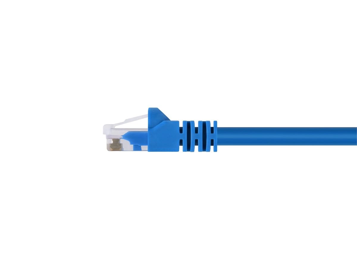 Monoprice 3Ft 24Awg Cat5E 350Mhz Utp Ethernet Bare Copper Network Cable   Blue