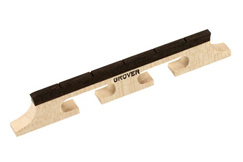 5 Str Grover Banjo Bridge #72 1/2'' Tall Ebony Top 3 Leg Allparts Bj 0511 0E0