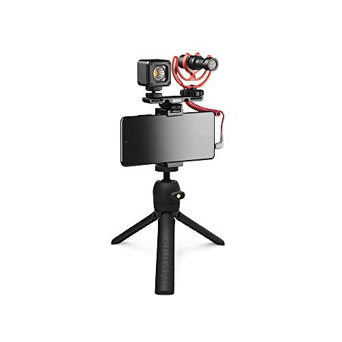 Rode Videomicro Vlogger Kit For Mobile Phones (3.5Mm Connection), Black