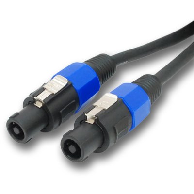 Seismic Audio Tw12S50Pair 12 Gauge 50-Feet Speakon To Speakon Pa/Dj Speaker Cable