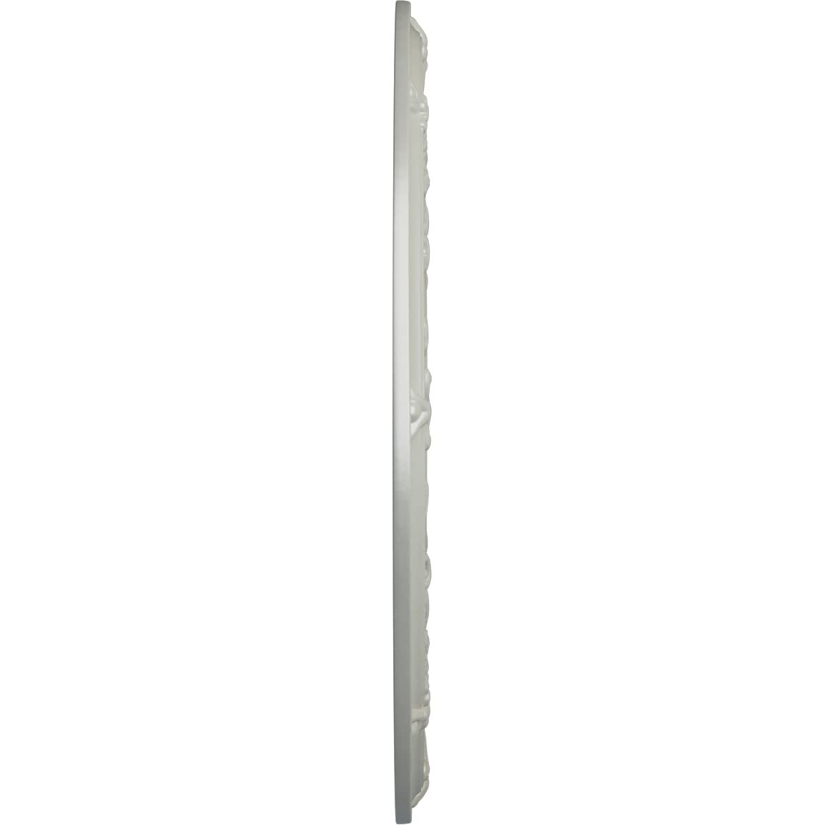 Ekena Millwork Cm33Dafcs Dauphine Ceiling Medallion, 33 7/8''Od X 1 3/8''P (Fits Canopies Up To 13 1/4''), Hand Painted Flash Co