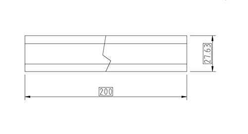 Guyker Two Way Radius Sanding Block For Fret Leveling Fingerboard   Aluminum Sanding Beam Luthier Tool For Guitar & Bass Repair