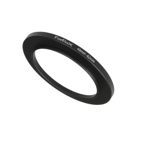 Fotodiox Metal Step Up Ring, Anodized Black Metal 49Mm-62Mm, 49-62 Mm