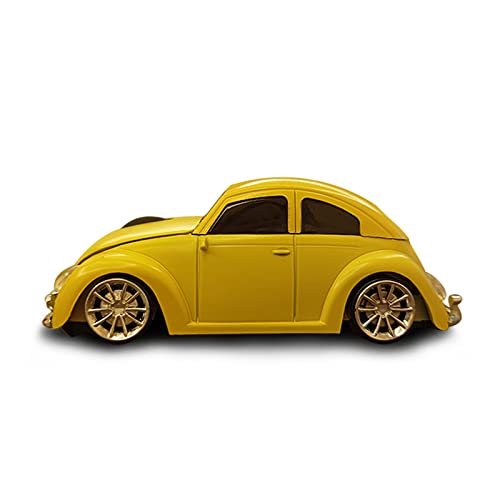 Wireless Mouse, Tdrtech Cool Sports Car Shaped Mouse 2.4Ghz Optical Gaming Mouse For Computer Pc Notebook Laptop   Yellow